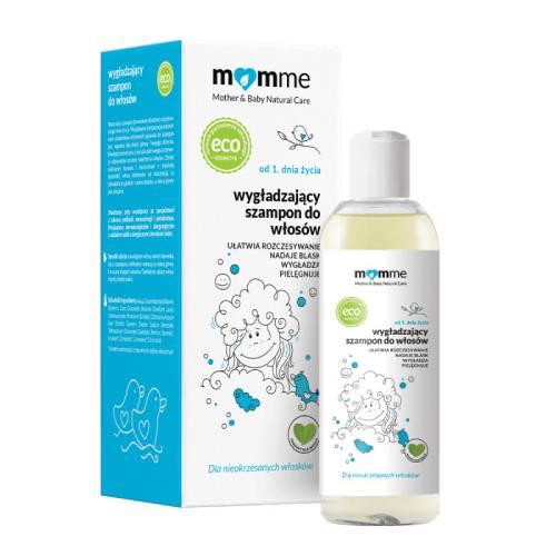Miniaturka artykułu - MOMME Wygładzający szampon do włos&oacute;w dla dzieci od 1. dnia życia, 150ml