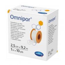 Zdjęcie produktu - OMNIPOR Przylepiec wł&oacute;kninowy 2,5cm x 9,2m