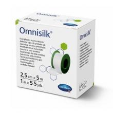 Zdjęcie produktu - OMNISILK Przylepce z jedwabiu 2.5cm x 5m, 1 sztuka