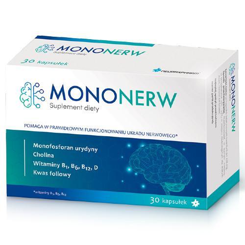 Miniaturka artykułu - Mononerw, 30kaps. BRAK OPAKOWANIA