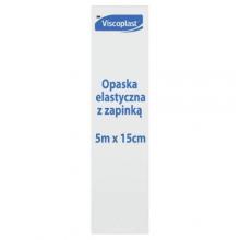 Zdjęcie produktu - Viscoplast Opaska elastyczna z zapinką 5m x 15cm, 1 szt.