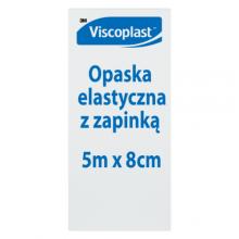 Zdjęcie produktu - Viscoplast Opaska elastyczna z zapinką 5 m x 8 cm, 1 szt.
