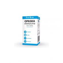 Zdjęcie produktu - Paso Trading Opaska elastyczna tkana 5mx8cm z zapinką, 1szt.