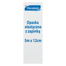 Zdjęcie produktu - Viscoplast Opaska elastyczna z zapinką 5 m x 12 cm, 1 szt.