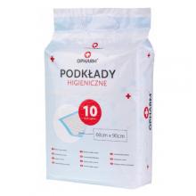 Zdjęcie produktu - OPHARM Chłonne podkłady higieniczne 60x90cm, 10szt. v8
