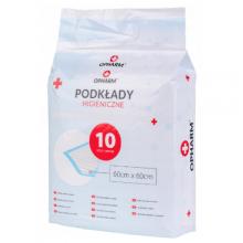 Zdjęcie produktu - OPHARM Chłonne podkłady higieniczne 60x60cm, 10szt.