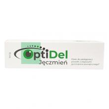 Zdjęcie produktu - OptiDel Jęczmień Maść do pielęgnacji sk&oacute;ry powiek, 15 ml