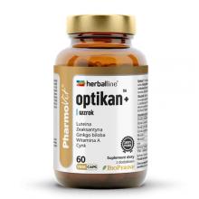 Zdjęcie produktu - Pharmovit Herballine Optikan+, 60 kaps.