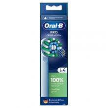 Zdjęcie produktu - Oral-B Pro Cross Action Końc&oacute;wki wymienne do szczoteczek elektrycznych, 4 szt.