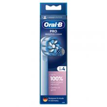 Zdjęcie produktu - Oral-B Pro Sensitive Clean Końc&oacute;wki wymienne do szczoteczek elektrycznych, 4 szt.