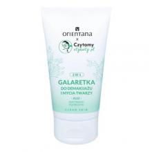 Zdjęcie produktu - Orientana Clean Skin Galaretka do demakijażu i mycia twarzy 2w1, 125 ml