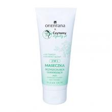 Zdjęcie produktu - Orientana Clean Skin Maseczka oczyszczająca i łagodząca do twarzy i sk&oacute;ry głowy 2w1, 50 ml