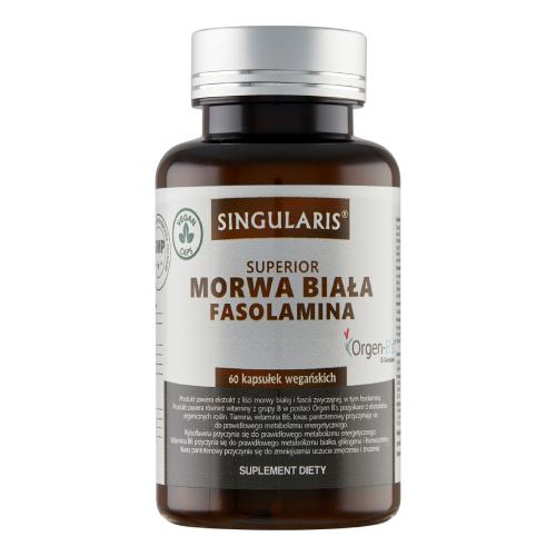 Miniaturka artykułu - SINGULARIS Superior morwa biała fasolamina, 60 sztuk