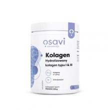 Zdjęcie produktu - OSAVI Advanced Kolagen Hydrolizowany Typu I & III Proszek, 300g