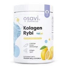 Zdjęcie produktu - OSAVI Kolagen rybi z dzikiego dorsza w proszku o smaku cytrynowym, 360 g