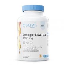 Zdjęcie produktu - OSAVI Omega-3 Extra 1300 mg smak cytrynowy, 120 kaps.