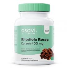 Zdjęcie produktu - OSAVI Rhodiola Rosea korzeń 400 mg, 60 kaps.