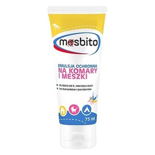 Miniaturka artykułu - MOSBITO BABY Emulsja na komary i meszki, 75ml