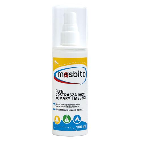 Miniaturka artykułu - MOSBITO Płyn odstraszający komary i meszki - 100 ml