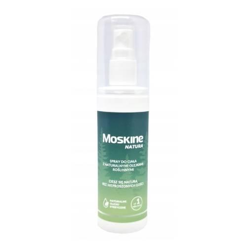 Miniaturka artykułu - Moskine Natura Spray do pielęgnacji ciała z naturalnymi olejkami roślinnymi, 100 ml