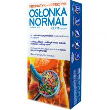 Osłonka Normal - probiotyk i prebiotyk, 10 kapsułek