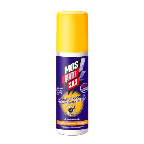 Miniaturka artykułu - Mosquito S.O.S. Spray ochronny komary, kleszcze i meszki,125ml