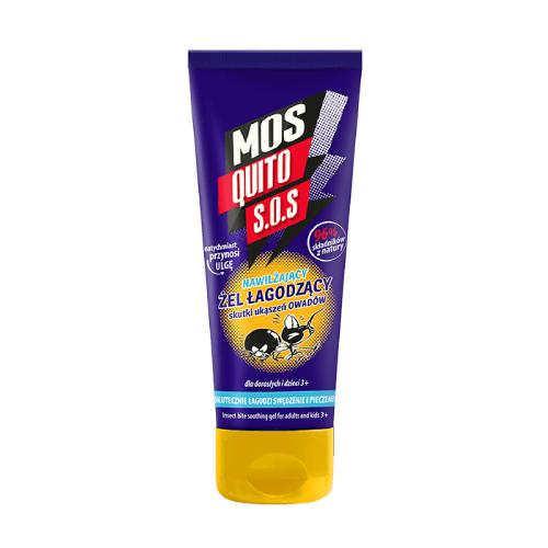 Miniaturka artykułu - Mosquito S.O.S. Nawilżający żel łagodzący skutki ukąszeń owad&oacute;w, 75ml