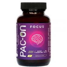 PAC-ON FOCUS, 60 kapsułek - Poprawia funkcje poznawcze i koncentrację