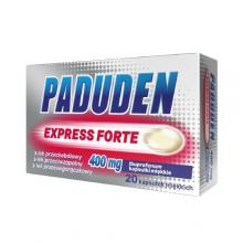 Zdjęcie produktu - Paduden Express Forte 400mg, 20 kapsułek miękkich