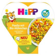 Zdjęcie produktu - HiPP BIO Paella z kolorowymi warzywami i kurczakiem po 1. roku, 250 g