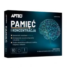 Zdjęcie produktu - APTEO Pamięć i koncentracja, 60 tabletek