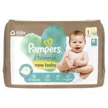 Pampers Harmonie Pieluszki rozmiar 1 New Born 2-5 kg, 35 sztuk