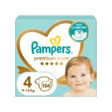 Zdjęcie produktu - Pampers Premium Care Pieluszki rozmiar 4, 104 sztuk