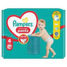 Zdjęcie produktu - Pampers Active Baby Pants 4 Pieluchomajtki dla dzieci, 35 szt.