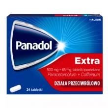 Zdjęcie produktu - Panadol Extra, 24 tabletki
