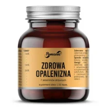 Zdjęcie produktu - Panaseus Zdrowa Opalenizna 7 składnik&oacute;w aktywnych, 50 kaps.