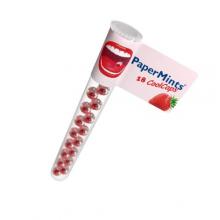 Zdjęcie produktu - PaperMints Cool Caps Kulki o smaku truskawkowo-miętowym, 18 szt.