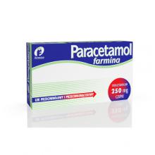Zdjęcie produktu - Paracetamol Farmina 250 mg - 10 czopk&oacute;w 