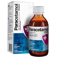 Zdjęcie produktu - AFLOFARM Paracetamol syrop 120mg/5ml, 100 ml