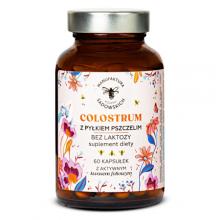 Zdjęcie produktu - Manufaktura Rodziny Sadowskich Colostrum z pyłkiem pszczelim, 60 kaps.