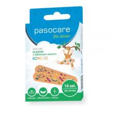 Zdjęcie produktu - Pasocare dla dzieci Kids Line Plastry z zabawnym wzorem Buźki, 10szt.