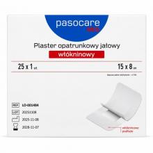 Zdjęcie produktu - Pasocare Med Plaster opatrunkowy jałowy, wł&oacute;kninowy 15 x 8 cm, 25 szt.
