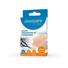 Zdjęcie produktu - PASOCARE PLUS Plaster wodoodporny z opatrunkiem 3D, 10 sztuk (10 cm x 6 cm)