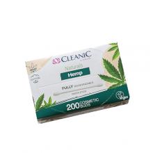 Zdjęcie produktu - CLEANIC NATURALS HEMP Patyczki higieniczne, 200szt