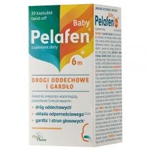 Zdjęcie produktu - Pelafen&reg; Baby 6m+ smak owocowy, 20 kapsułek