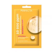 Zdjęcie produktu - Perfecta 10 000 ppm Rozświetlająca maska rozjaśniająca do twarzy na tkaninie, 20 ml