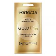Zdjęcie produktu - Perfecta Maska odmładzająca Gold Q10, 8 ml