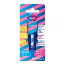 Zdjęcie produktu - Perfecta Surprise Me! Błyszczyk do ust, magicznie zmieniający kolor Blue, 10 g
