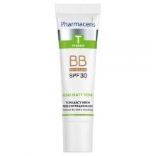 Zdjęcie produktu - Pharmaceris T Acne Matt Tone BB Tonujący krem przeciwtrądzikowy 02 Natural SPF 30, 30 ml