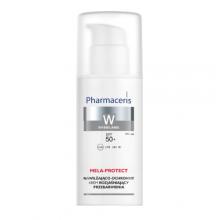 Zdjęcie produktu - PHARMACERIS W MELA-PROTECT Nawilżająco-ochronny krem rozjaśniający przebarwienia SPF50+, 50ml